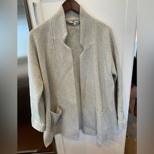 Gray madewell cardigan blazer